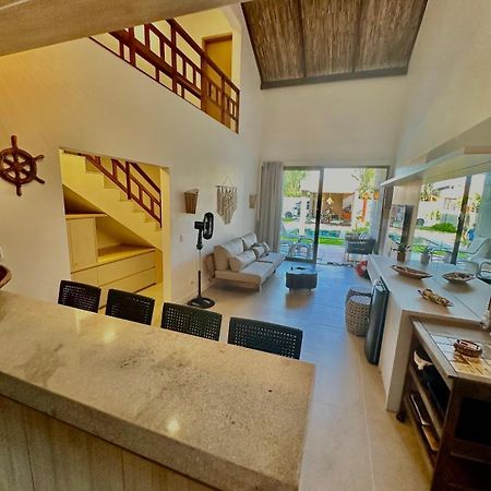 Casa Alto Padrao Beira Mar Ao Lado Do Zorah Beach Trairi - Flecheiras Флехейрас Екстериор снимка