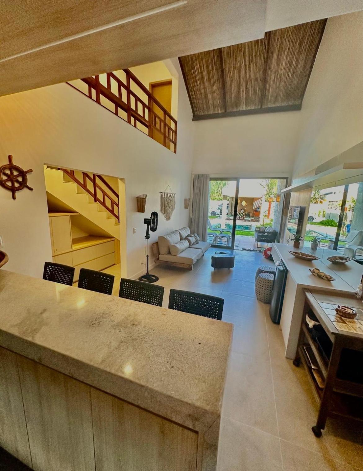 Casa Alto Padrao Beira Mar Ao Lado Do Zorah Beach Trairi - Flecheiras Флехейрас Екстериор снимка