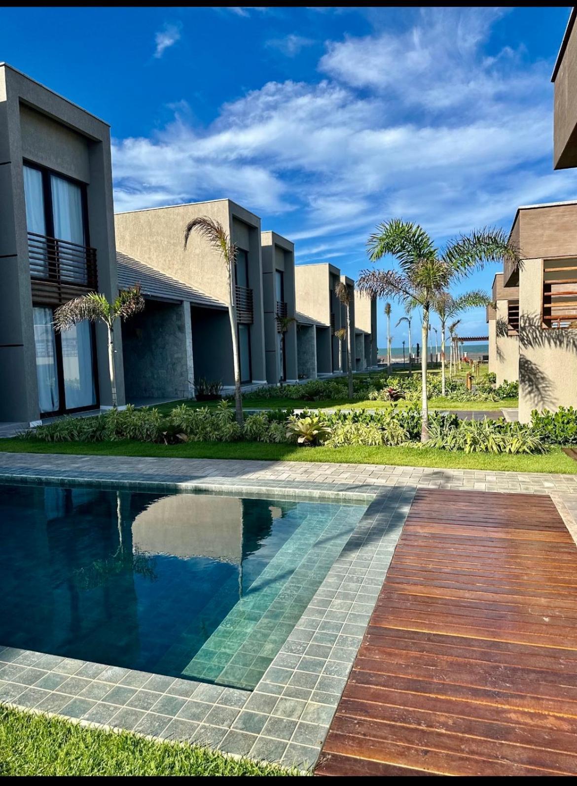 Casa Alto Padrao Beira Mar Ao Lado Do Zorah Beach Trairi - Flecheiras Флехейрас Екстериор снимка
