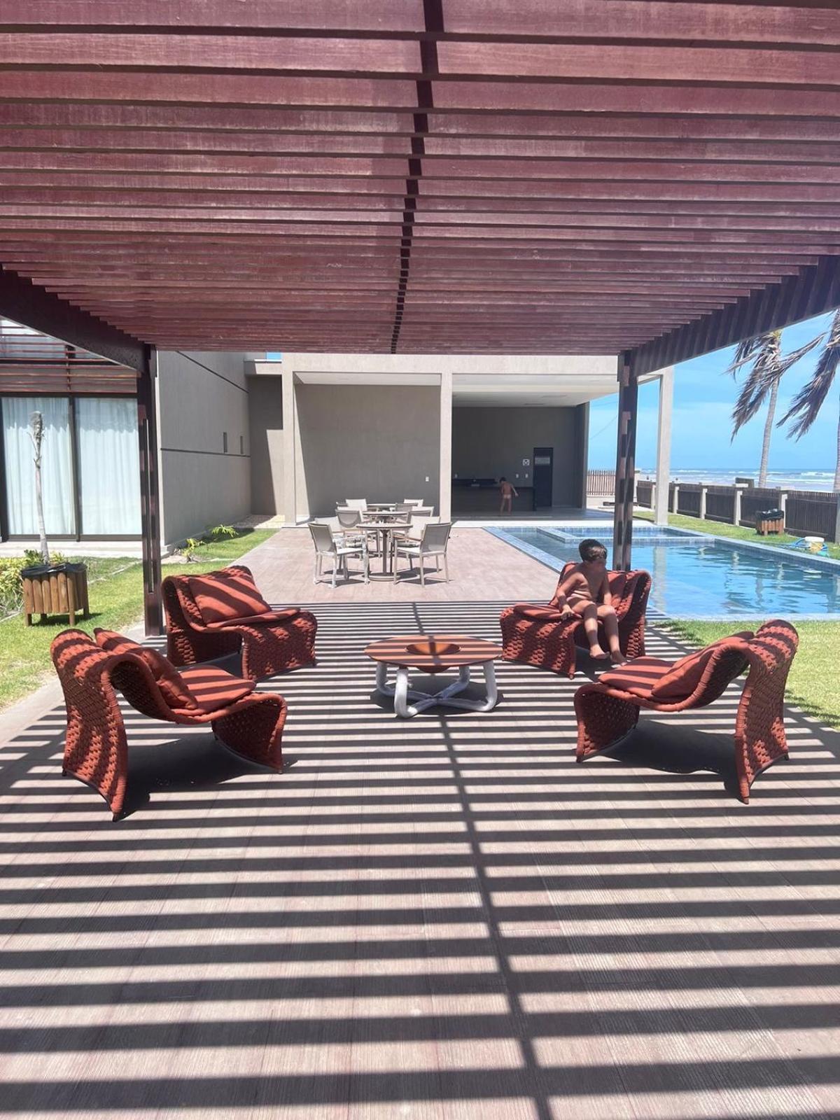 Casa Alto Padrao Beira Mar Ao Lado Do Zorah Beach Trairi - Flecheiras Флехейрас Екстериор снимка