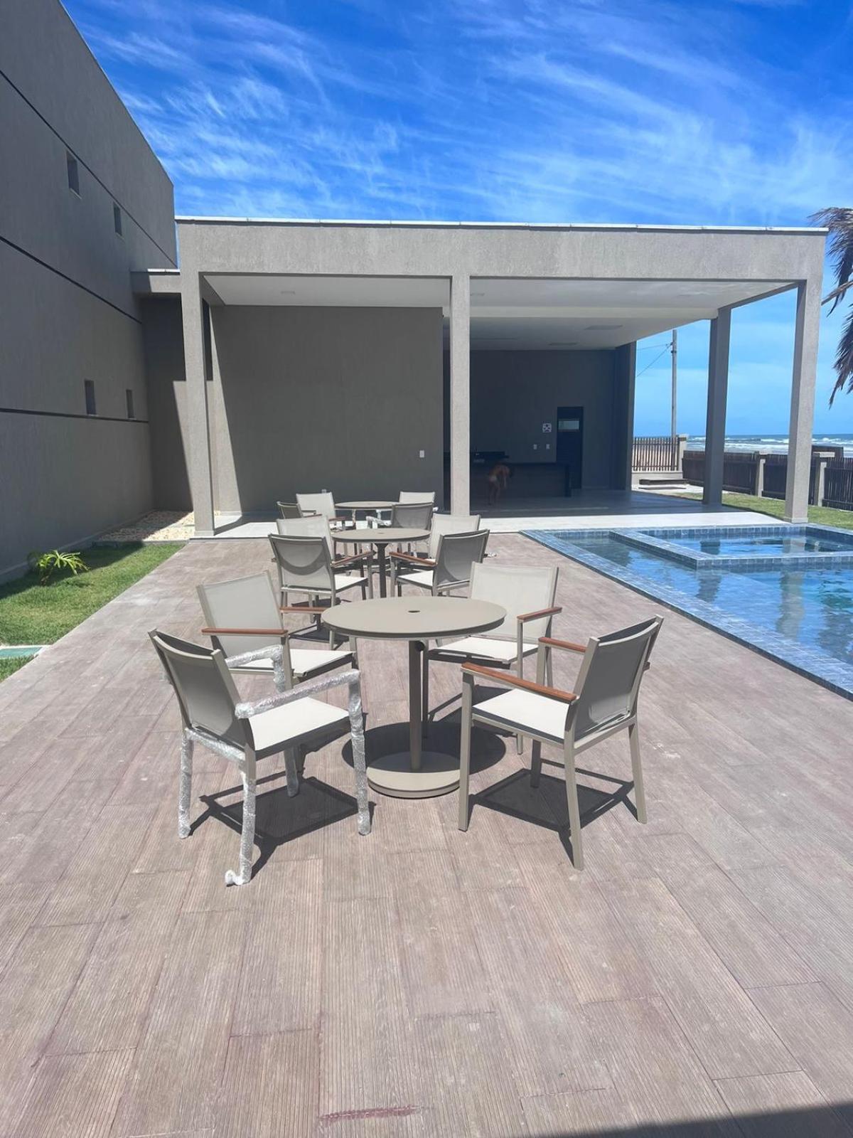 Casa Alto Padrao Beira Mar Ao Lado Do Zorah Beach Trairi - Flecheiras Флехейрас Екстериор снимка