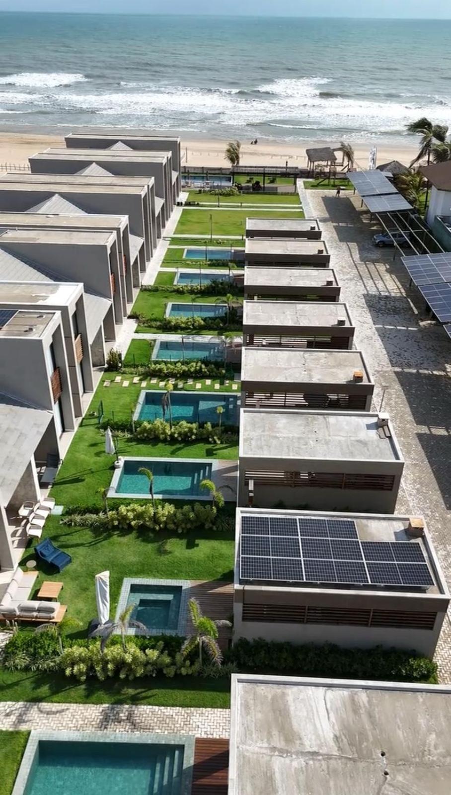Casa Alto Padrao Beira Mar Ao Lado Do Zorah Beach Trairi - Flecheiras Флехейрас Екстериор снимка