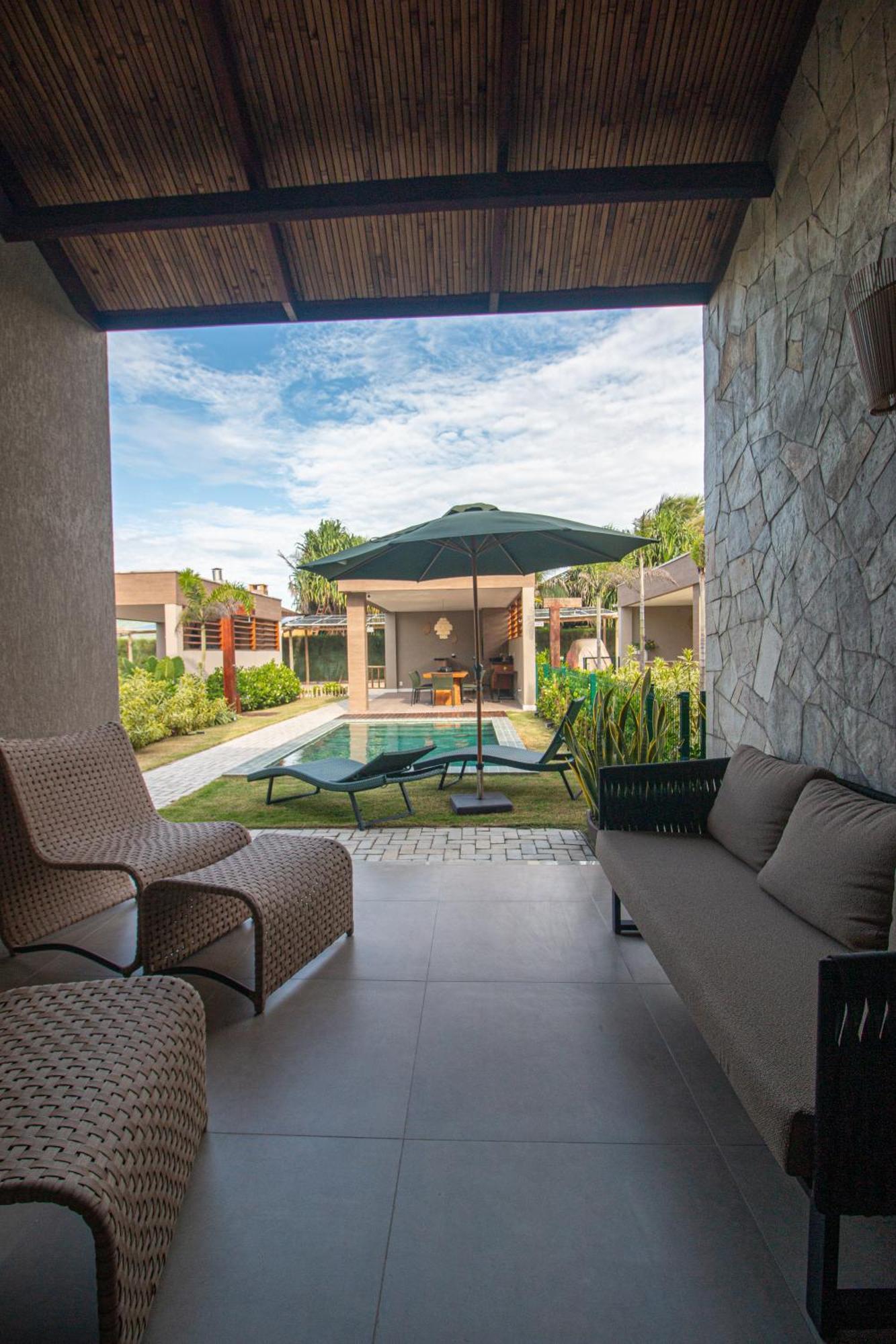 Casa Alto Padrao Beira Mar Ao Lado Do Zorah Beach Trairi - Flecheiras Флехейрас Екстериор снимка
