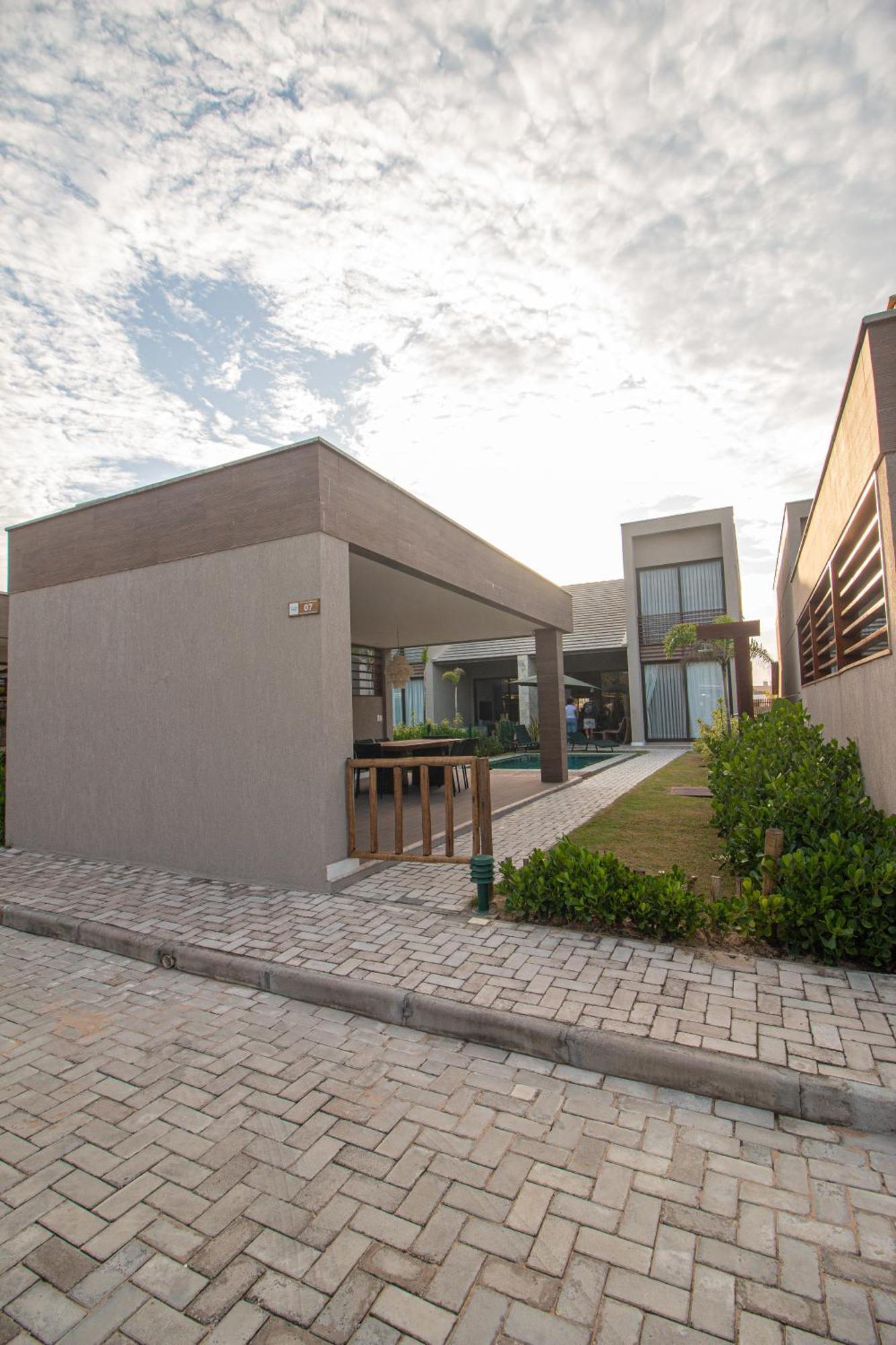 Casa Alto Padrao Beira Mar Ao Lado Do Zorah Beach Trairi - Flecheiras Флехейрас Екстериор снимка