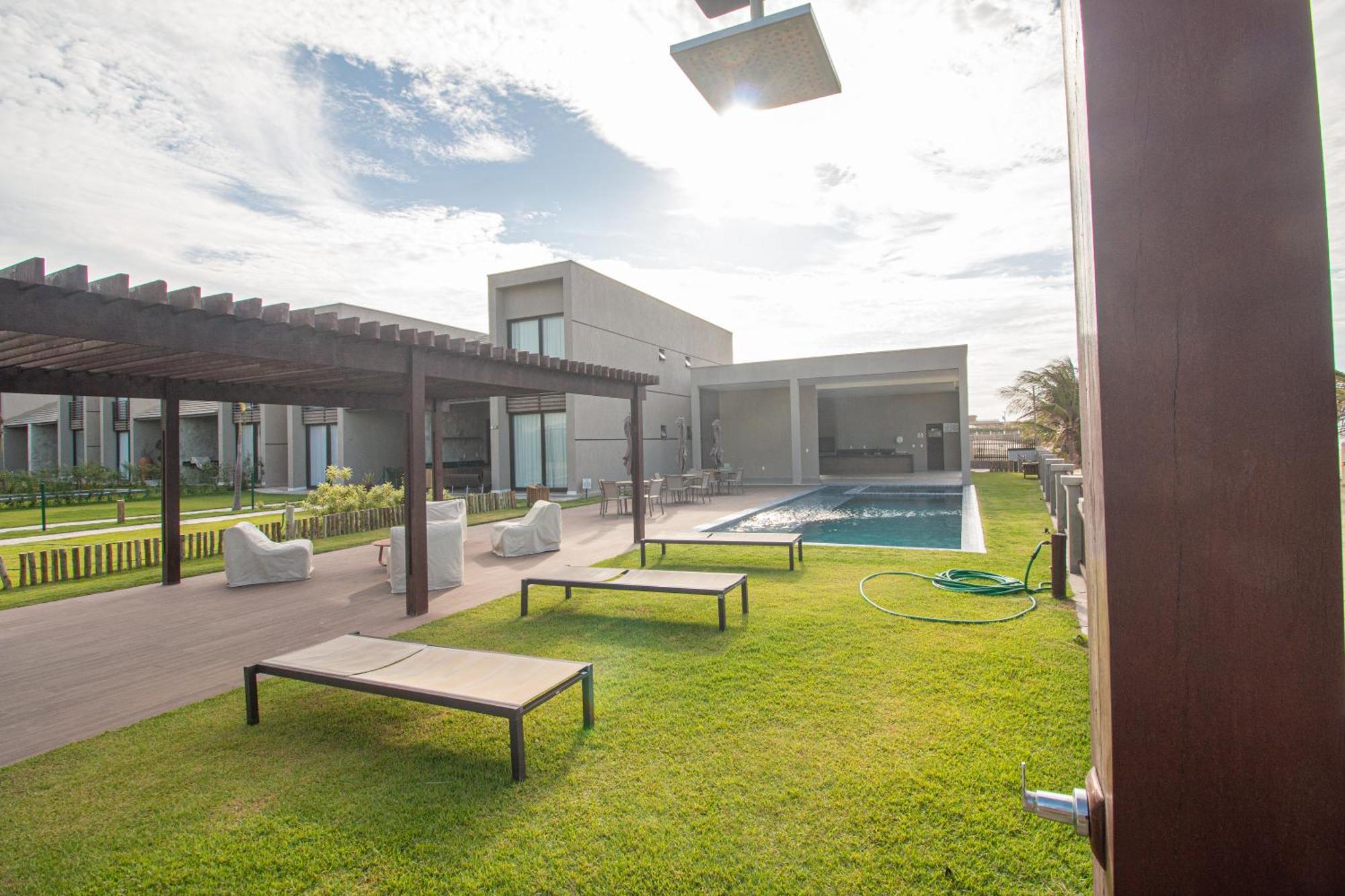 Casa Alto Padrao Beira Mar Ao Lado Do Zorah Beach Trairi - Flecheiras Флехейрас Екстериор снимка