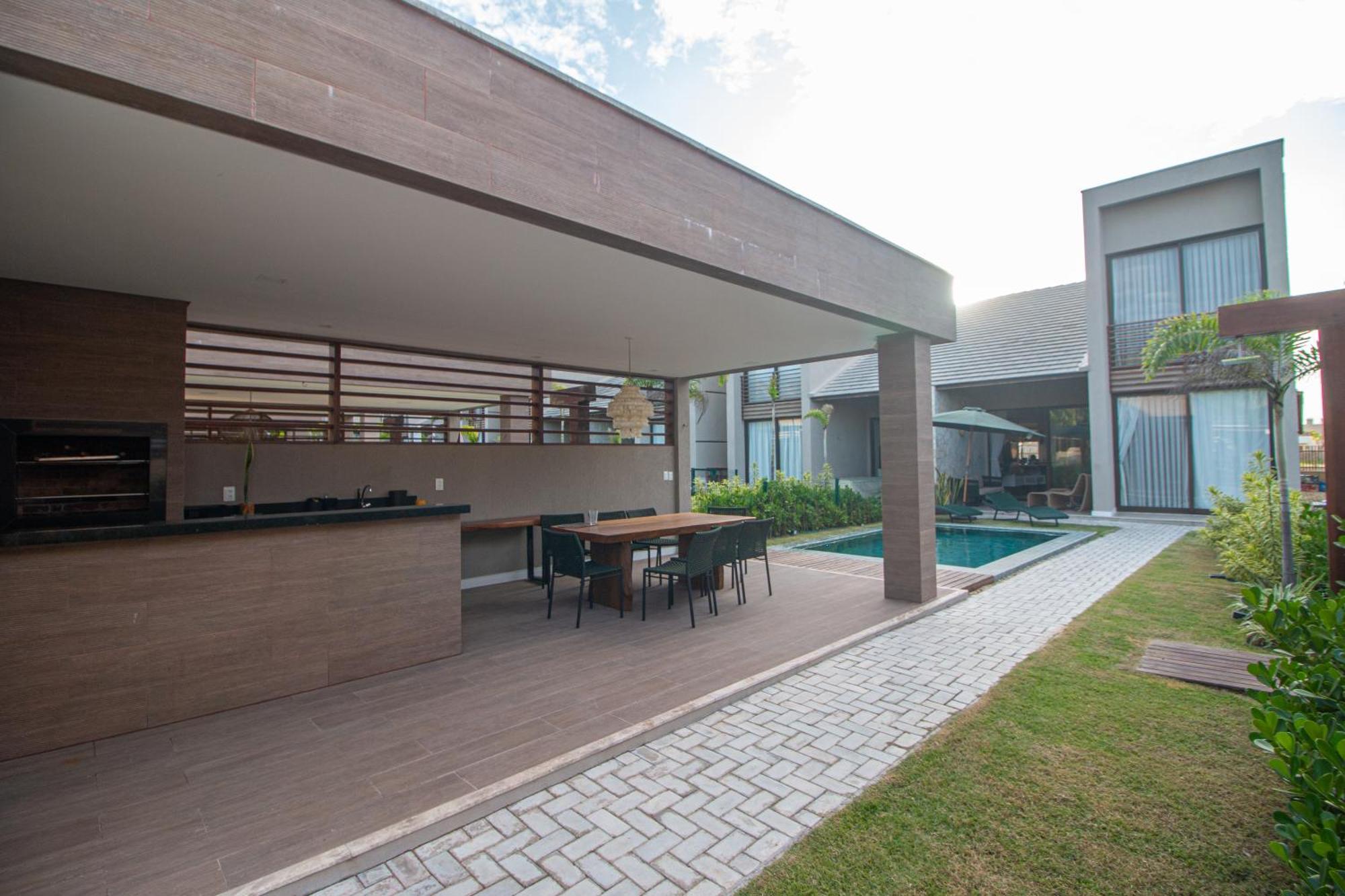 Casa Alto Padrao Beira Mar Ao Lado Do Zorah Beach Trairi - Flecheiras Флехейрас Екстериор снимка
