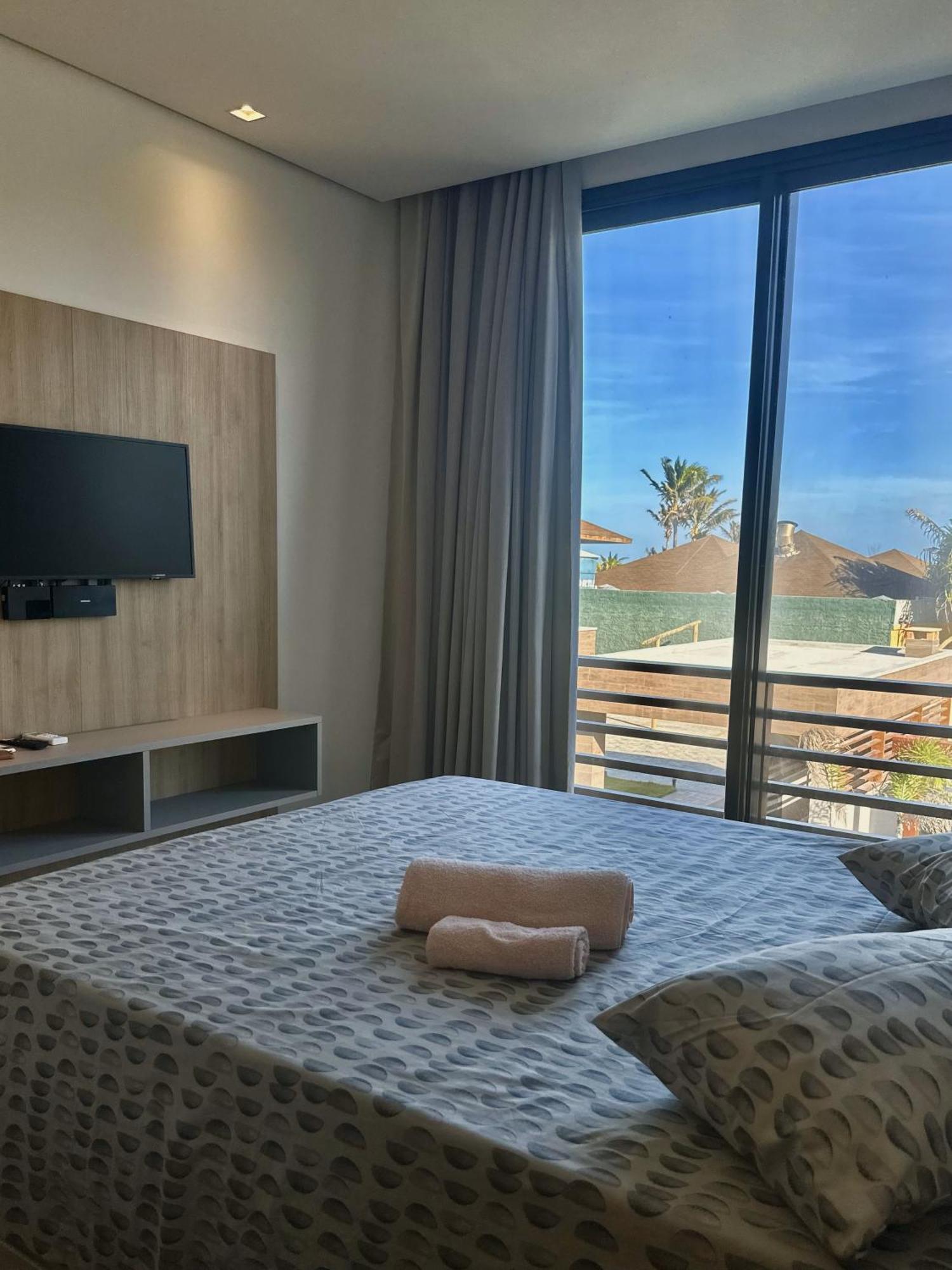Casa Alto Padrao Beira Mar Ao Lado Do Zorah Beach Trairi - Flecheiras Флехейрас Екстериор снимка