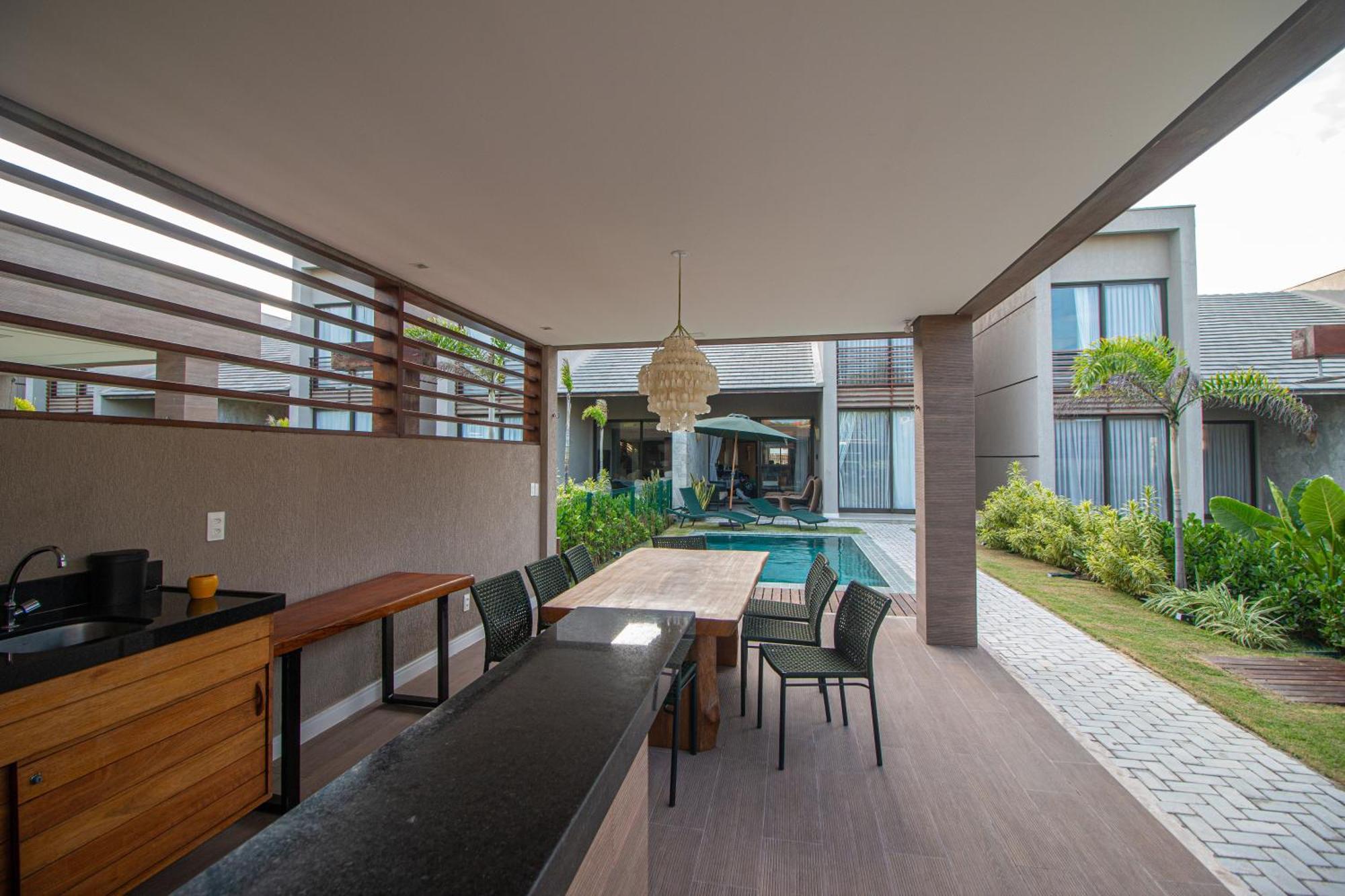 Casa Alto Padrao Beira Mar Ao Lado Do Zorah Beach Trairi - Flecheiras Флехейрас Екстериор снимка